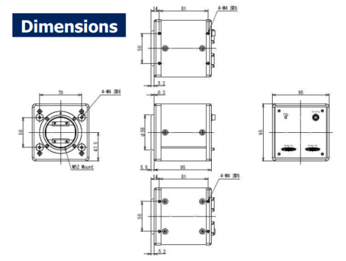 BVC6200LM   4 Sensors Line Scan Camera - CISopto