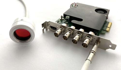CV40r pCamera 4Kp60 Round Series with CV42 pCapture 4Kp60 Acquisition Solutions - CISopto