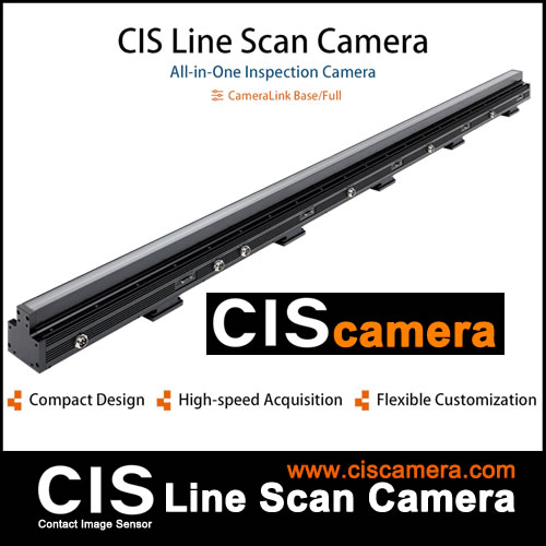 CIScamera CIS Line Scan Camera with CameraLink interface - CISopto Instruments