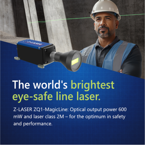 Z-Laser MagicLine headline banner