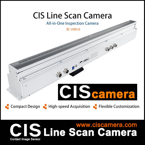 CIScamera CIS Line Scan Camera with USB 3.0 interface - CISopto Products