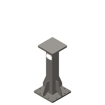 RB-PED-30-BLANK    Robot Pedestal - CISopto