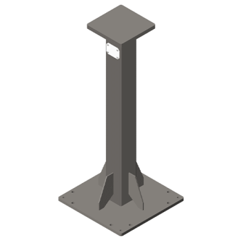 RB-PED-48-BLANK    Robot Pedestal - CISopto