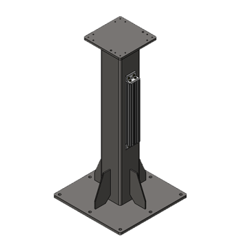 RB-PED-42-BLANK    Robot Pedestal - CISopto